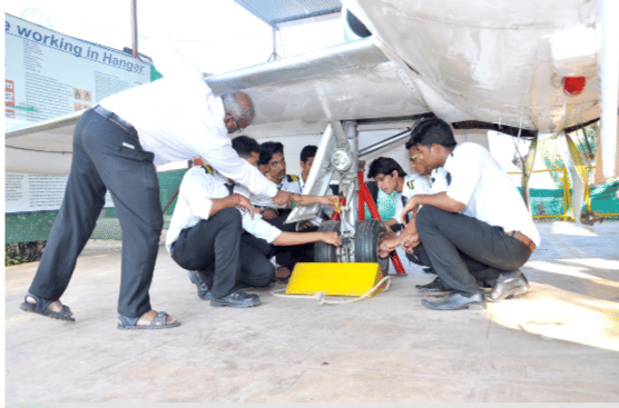 Indira Institute of Aircraft Engineering Aircraft Facility Practicals in Campus photo 7